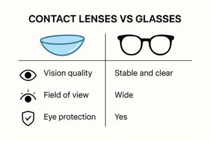 Are glasses better than contacts?