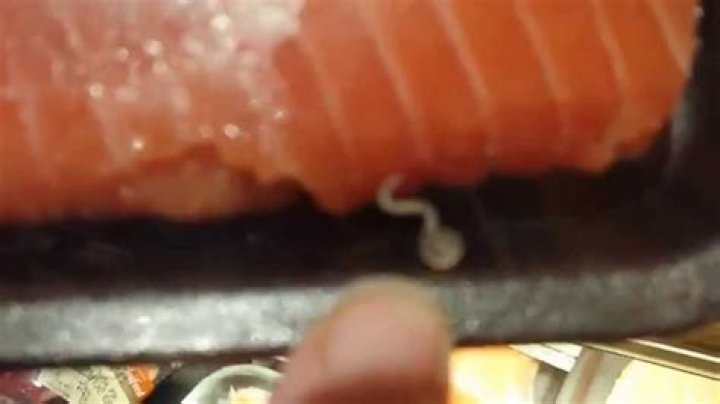 Can sushi give you worms?