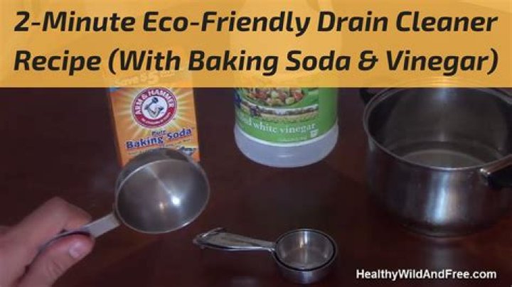 Does baking soda and apple cider vinegar unclog drains?