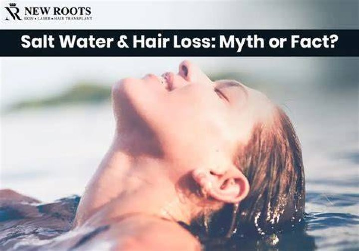 Does salt water cause GREY hair?