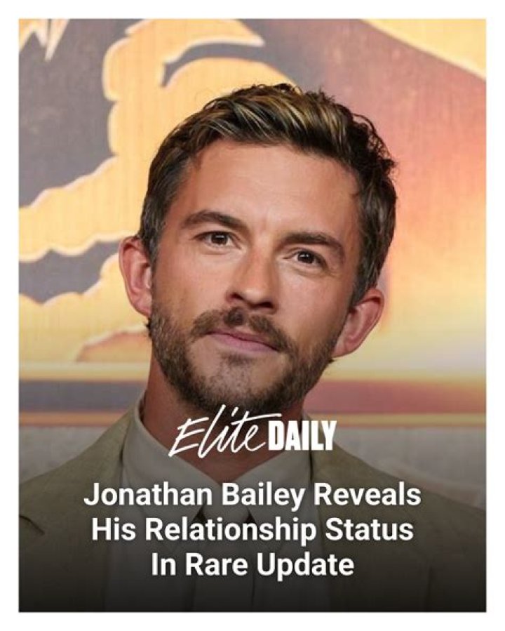 Exploring The Relationship Status Of Jonathan Bailey