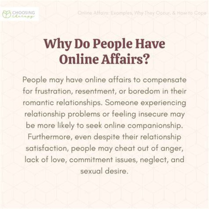 How common are online affairs?