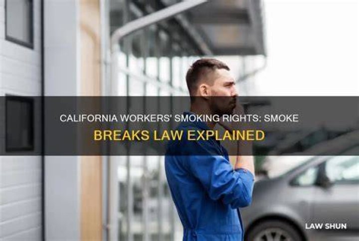 Is smoking allowed in California?