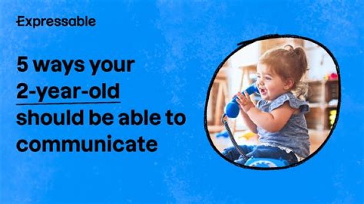 Should a 2 year old be talking?