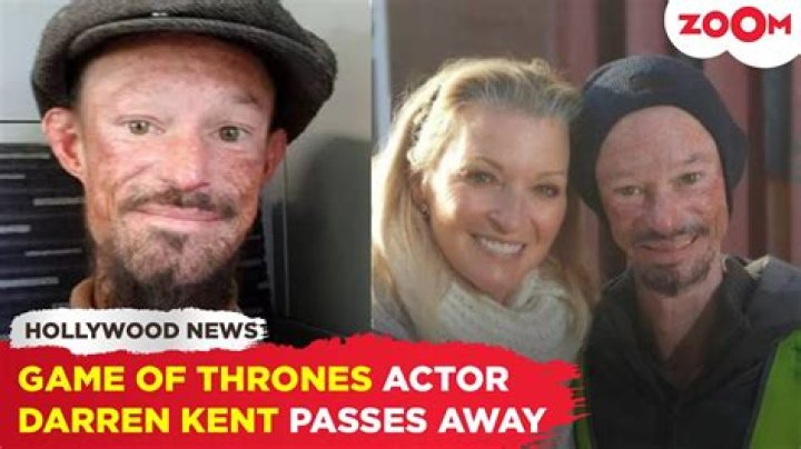 Tragic End: Actor Darren Kent Passes Away