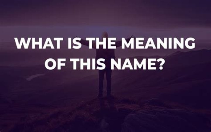 Uncover The Unique Name And Meaning