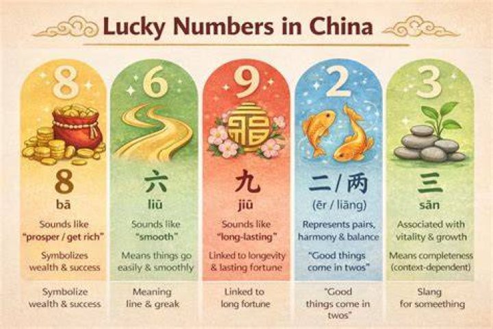 What are Chinese lucky numbers?