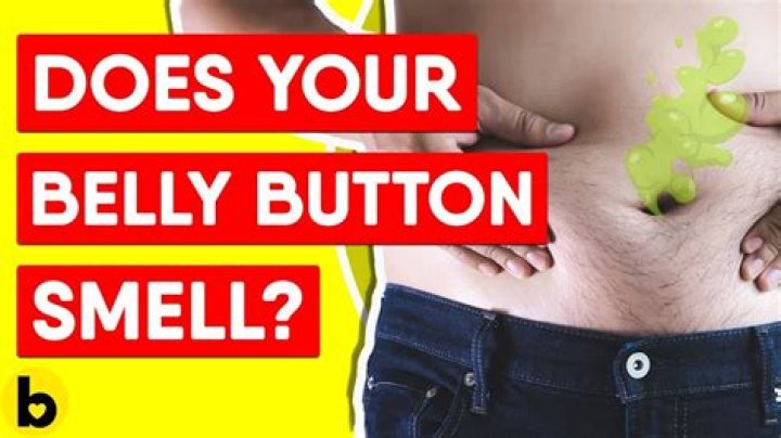 Why does belly button smell like poop?
