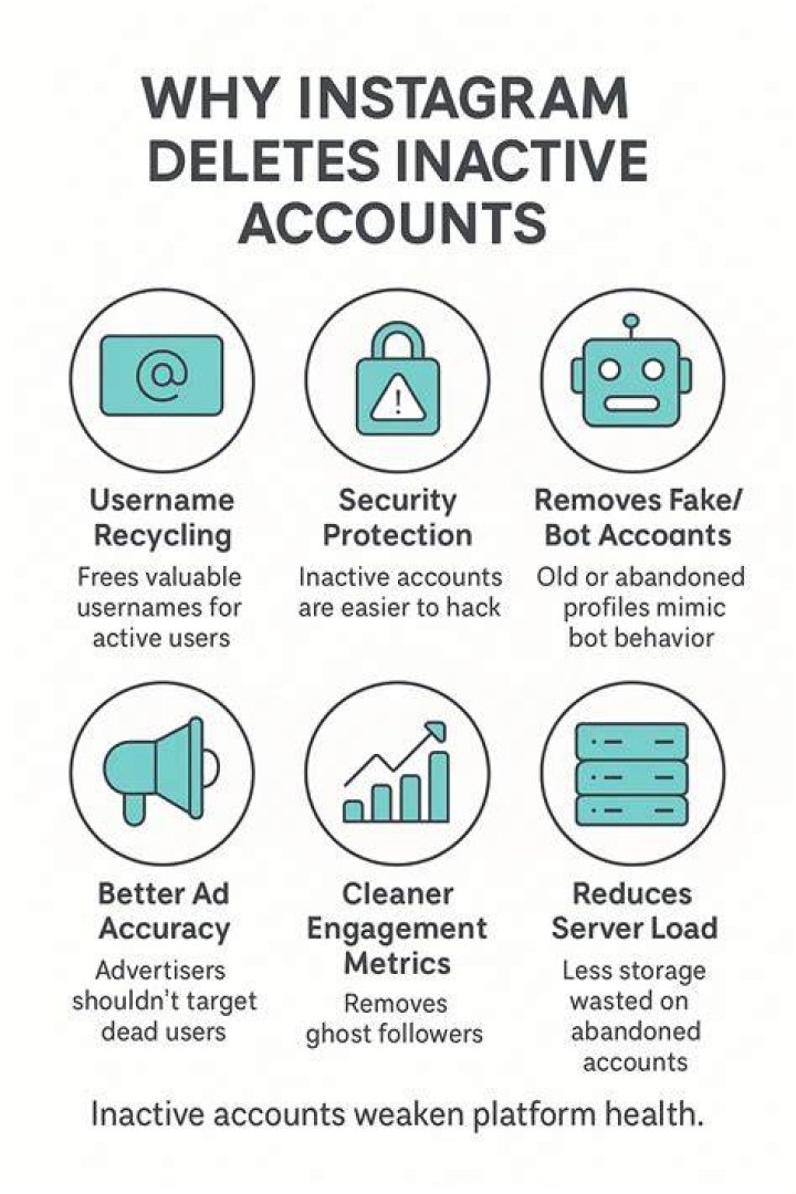Why does Instagram delete accounts with high followers?