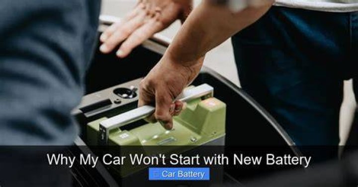 Why won't my car start but the battery is fine?